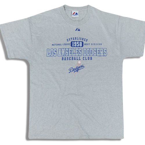 2008 LA DODGERS MAJESTIC GRAPHIC TEE L