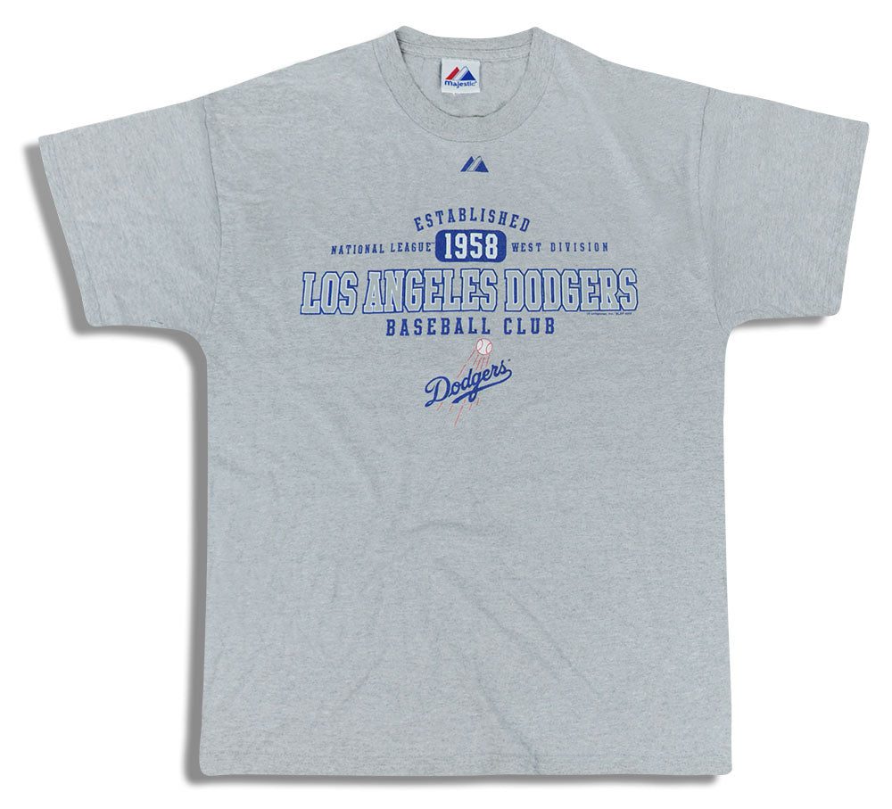 2008 LA DODGERS MAJESTIC GRAPHIC TEE L 1 jlh 1790