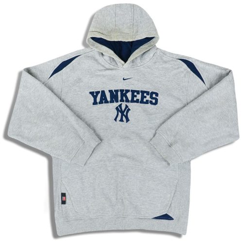 2000's NEW YORK YANKEES NIKE HOODED SWEAT TOP L