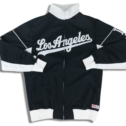 2000's LA DODGERS STITCHES TRACK JACKET S
