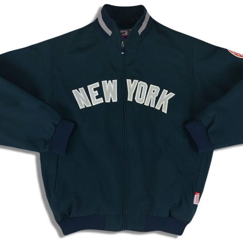 2006 NEW YORK YANKEES MAJESTIC THERMA BASE JACKET XL