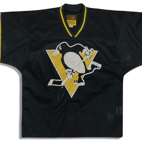 1990's PITTSBURGH PENGUINS #25 CAMPRI JERSEY XL