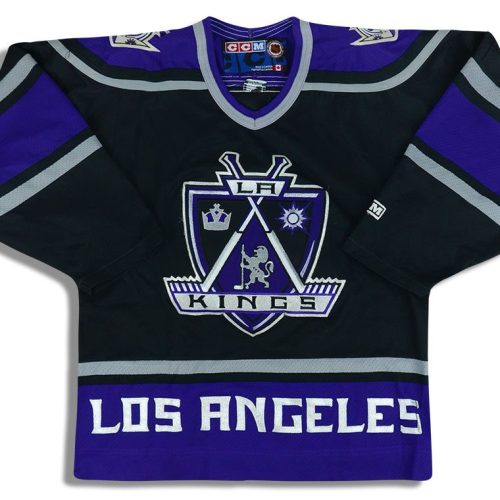 1999-02 LA KINGS CCM JERSEY (AWAY) S