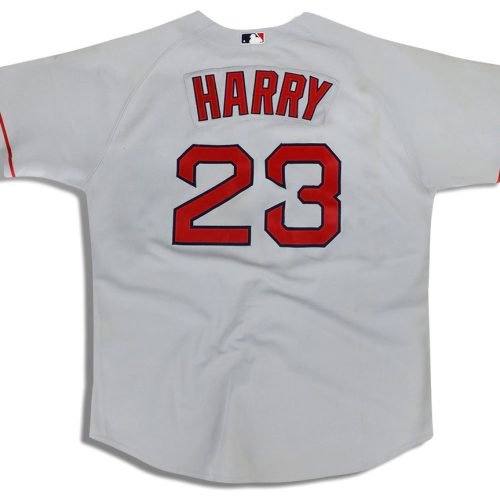 2005-08 BOSTON RED SOX HARRY #23 AUTHENTIC MAJESTIC JERSEY (AWAY) XXL 3 jlh 2516