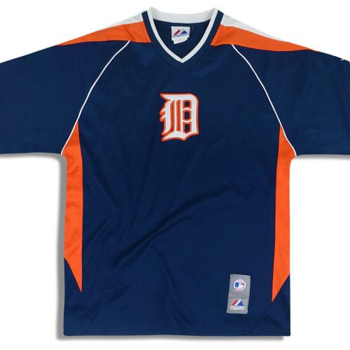 2000's DETROIT TIGERS MAJESTIC TRAINING TEE S