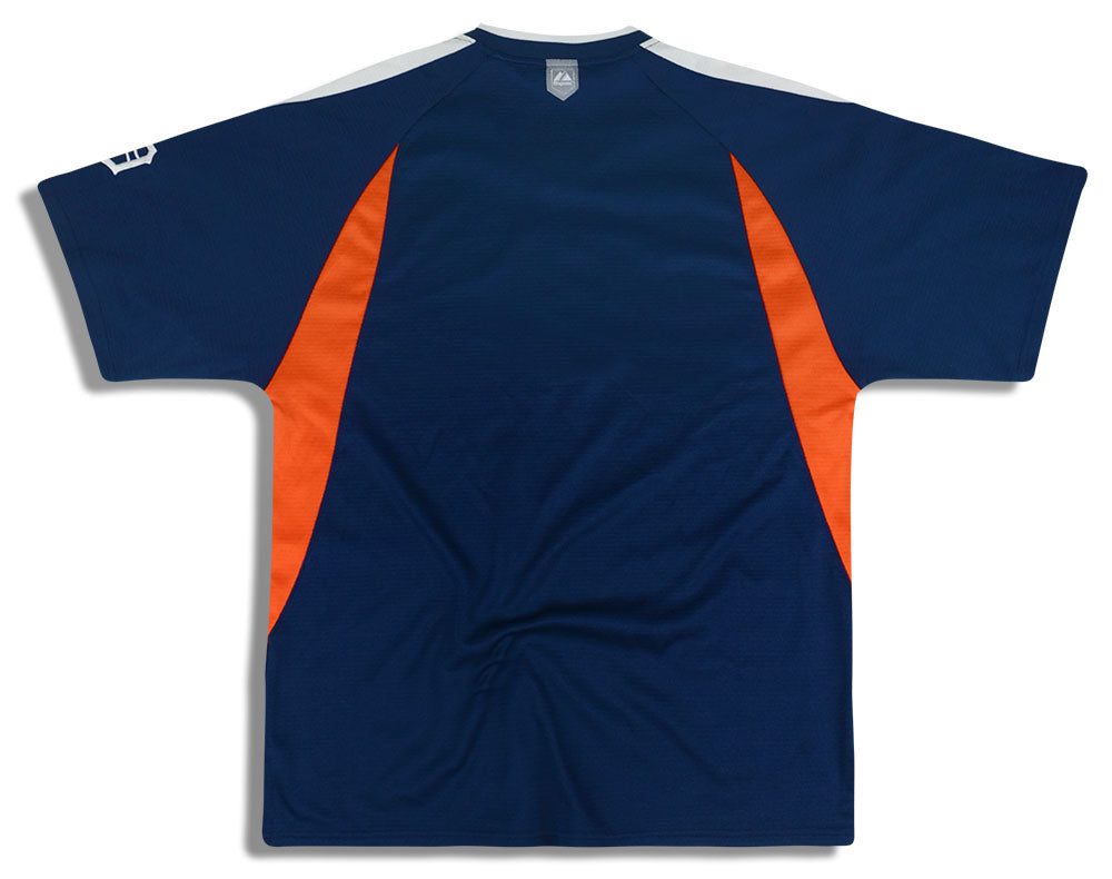2000's DETROIT TIGERS MAJESTIC TRAINING TEE S 2 jlh 2547