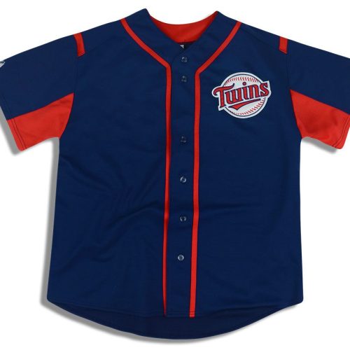 2004-09 MINNESOTA TWINS MAUER #7 MAJESTIC JERSEY (ALTERNATE) L