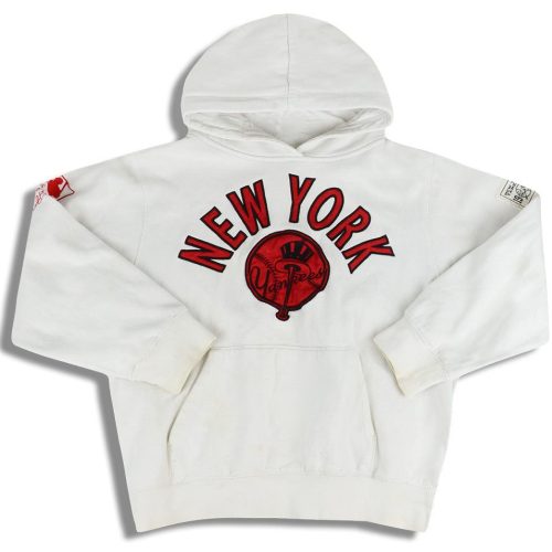 2000's NEW YORK YANKEES MAJESTIC HOODED SWEAT TOP Y