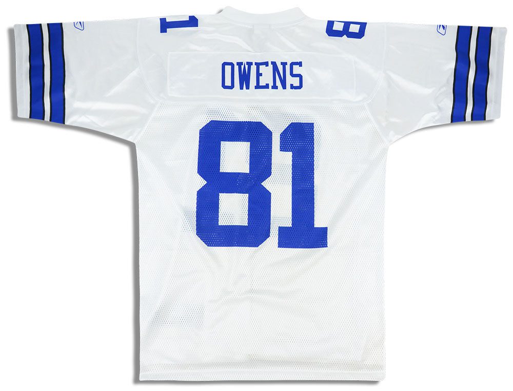 2007 DALLAS COWBOYS OWENS #81 REEBOK ON FIELD JERSEY (AWAY) M 2 jlh 3231 a71b2d52 9c11 4a85 9915 ee1ddfd53f5d