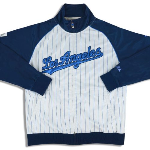 2000’s LA DODGERS MAJESTIC COOPERSTOWN COLLECTION TRACK JACKET XL