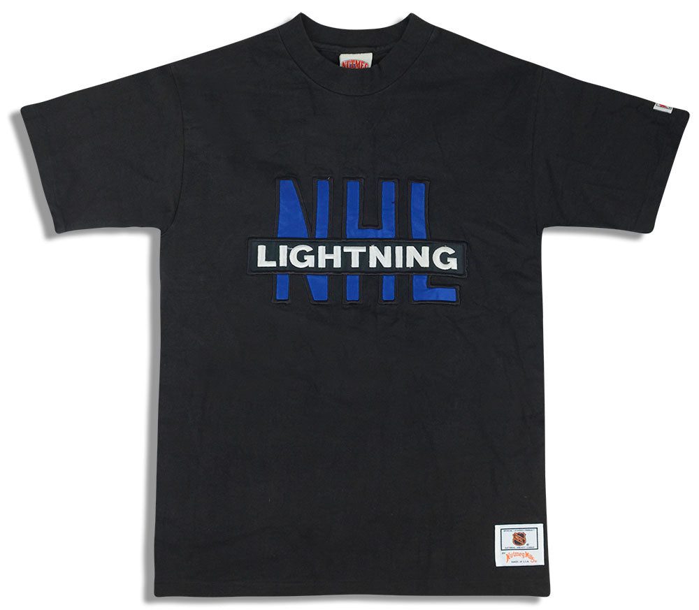 1990's TAMPA BAY LIGHTNING NUTMEG TEE M 1 jlh 3355