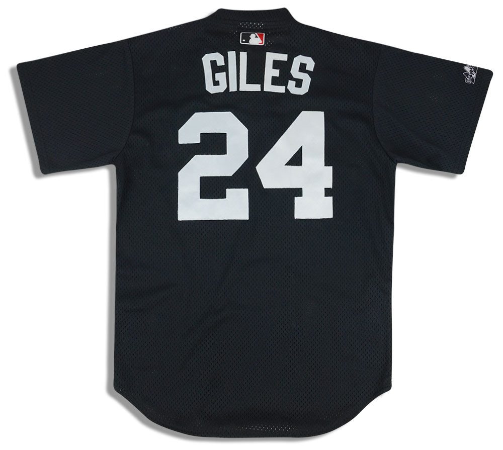2000-03 PITTSBURGH PIRATES GILES #24 MAJESTIC JERSEY M 2 jlh 3357