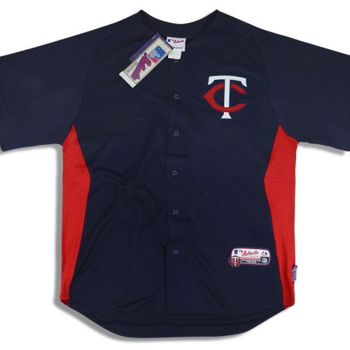 2006 MINNESOTA TWINS AUTHENTIC MAJESTIC PRACTICE JERSEY XL - W/TAGS