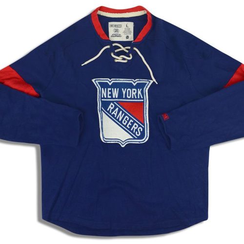 2012 NEW YORK RANGERS CCM JERSEY SWEAT TOP L