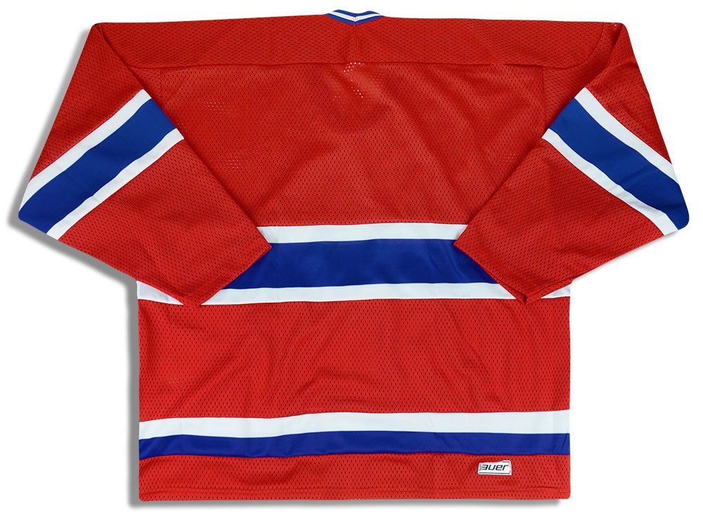 1980’s MONTREAL CANADIENS BAUER JERSEY (AWAY) XXL 2 jlh 3885