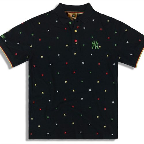 2000's NEW YORK YANKEES MAJESTIC POLO SHIRT L