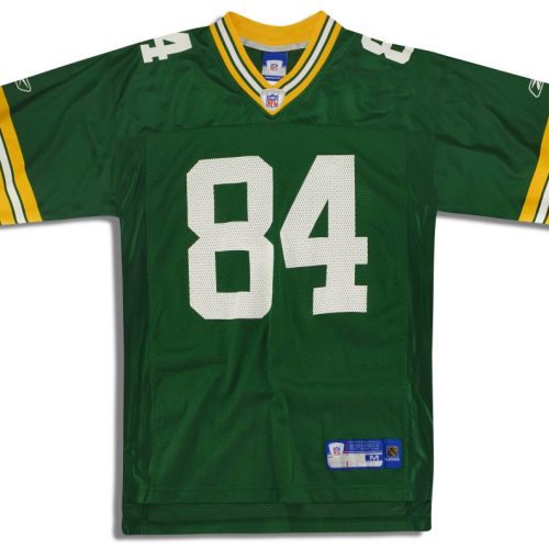 2005 GREEN BAY PACKERS WALKER #84 REEBOK ON FIELD JERSEY (HOME) L