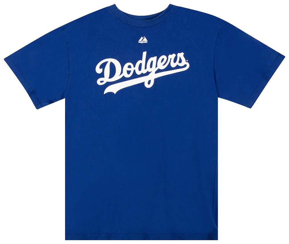 2013 LA DODGERS PUIG #66 MAJESTIC TEE Y 1 ladts1301 front 4 1