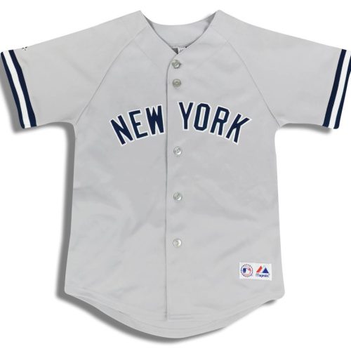 2005-2009 NEW YORK YANKEES MAJESTIC JERSEY (AWAY) Y