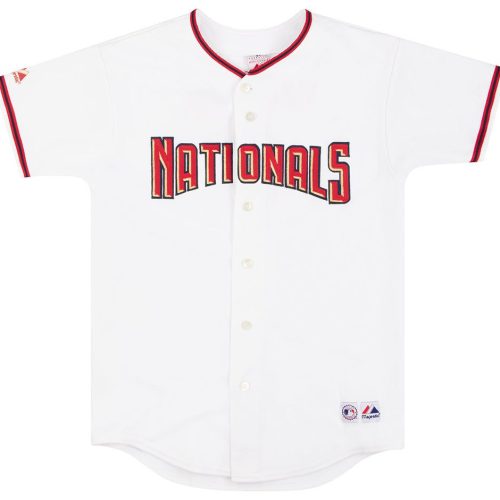 2005 WASHINGTON NATIONALS CASTILLA #9 MAJESTIC JERSEY (HOME) Y