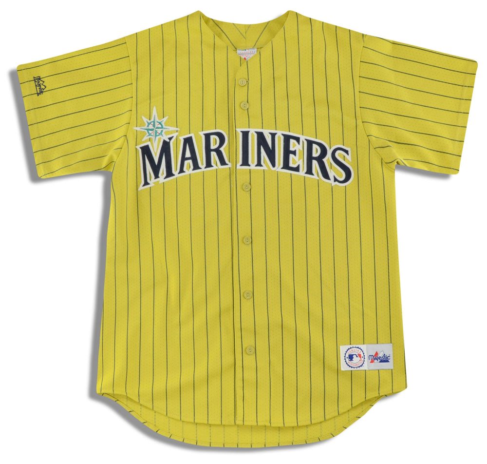 1990’s SEATTLE MARINERS MAJESTIC JERSEY (ALTERNATE) M 1 nvc 3379