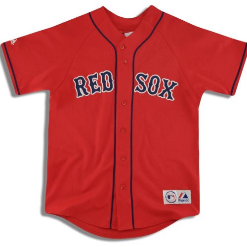 2005 BOSTON RED SOX RENTERIA #3 MAJESTIC JERSEY (ALTERNATE) L