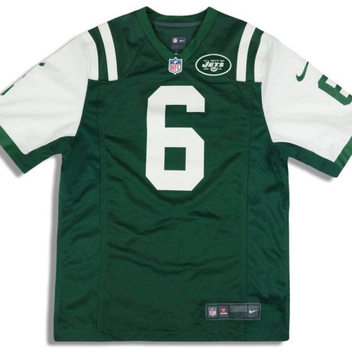 2012-13 NEW YORK JETS SANCHEZ #6 NIKE GAME JERSEY (HOME) L