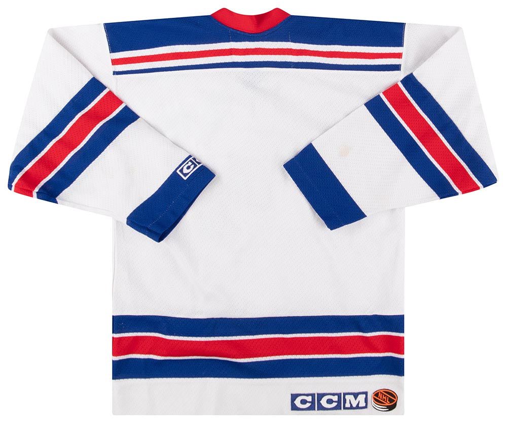 1999-00 NEW YORK RANGERS CCM JERSEY (HOME) Y 2 nyrh9901 back