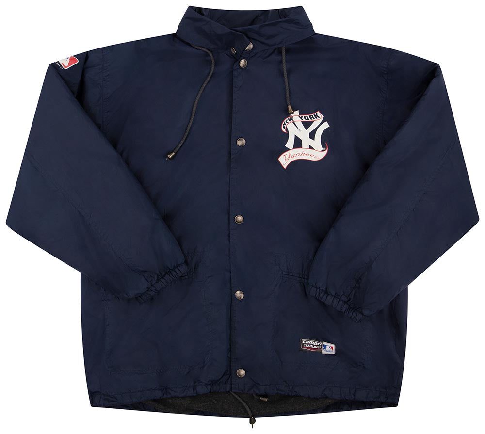 1990's NEW YORK YANKEES CAMPRI RAIN JACKET XL 1 nyyj9012 front