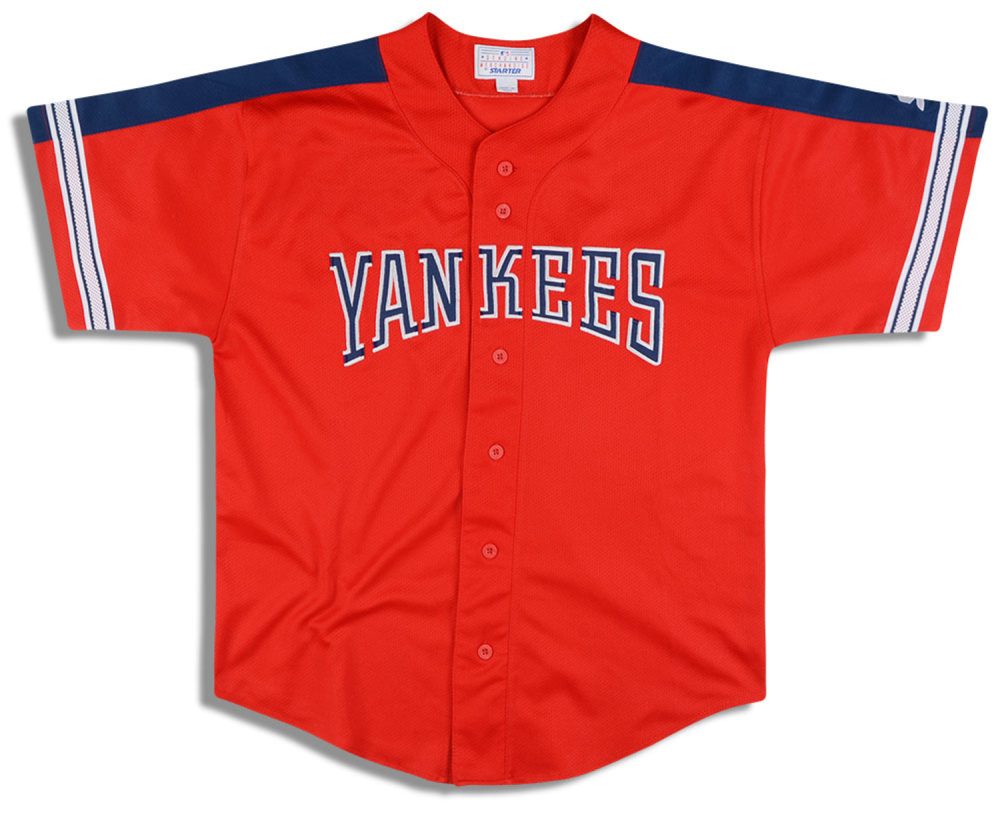 1990’s NEW YORK YANKEES STARTER JERSEY (ALTERNATE) M 1 nyyt9028 front