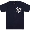 2000's NEW YORK YANKEES MANTLE #7 MAJESTIC TEE M 5 nyyts0027 front