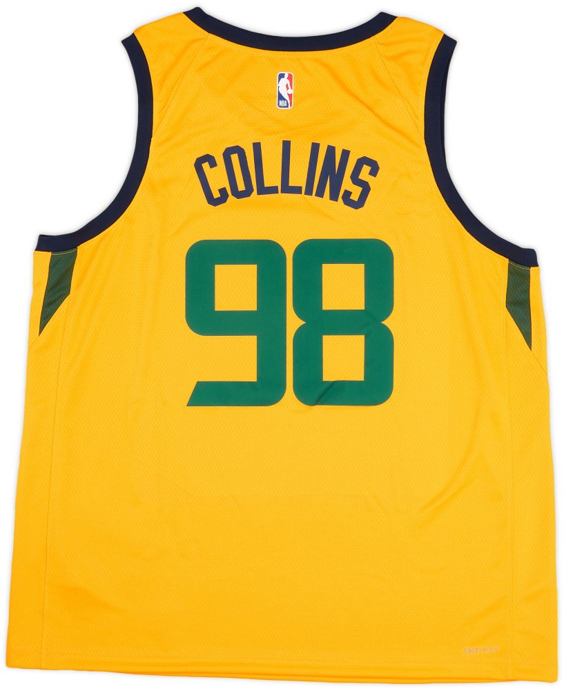 2020-22 UTAH JAZZ COLLINS #98 NIKE SWINGMAN JERSEY (ALTERNATE) XXL - W/TAGS 2 ocode 2