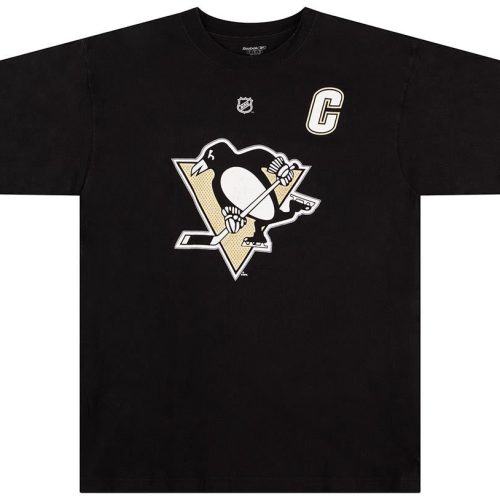 2007-08 PITTSBURGH PENGUINS CROSBY #87 REEBOK TEE L