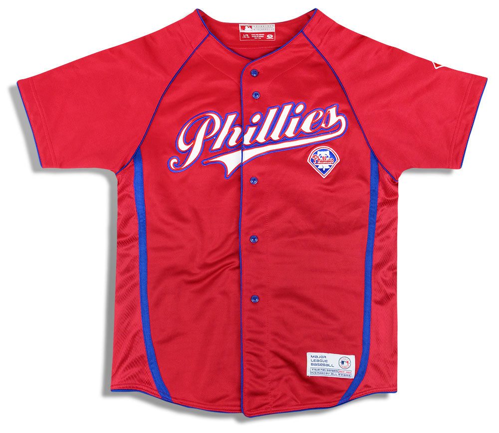 2000's PHILADELPHIA PHILLIES TRUE FAN JERSEY Y 1 phlt0004