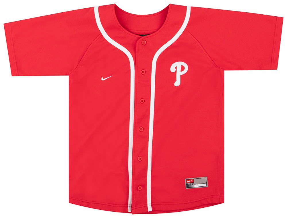 2003-05 PHILADELPHIA PHILLIES THOME #25 NIKE JERSEY Y 1 phlt0302 front