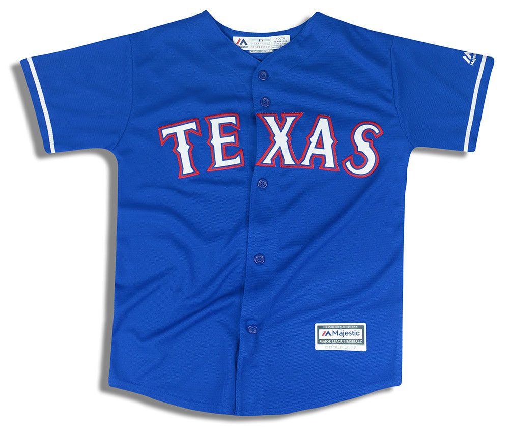 2014-15 TEXAS RANGERS FIELDER #84 MAJESTIC COOL BASE JERSEY (ALTERNATE) Y 1 rant1401 front