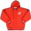1990's DETROIT RED WINGS STARTER COAT S 2 red wings 90 coat red front