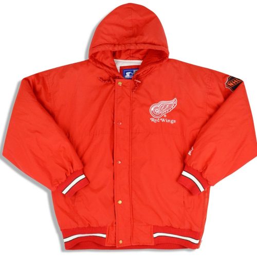 1990's DETROIT RED WINGS STARTER COAT S