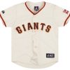 2012 SAN FRANCISCO GIANTS MAJESTIC JERSEY (HOME) WOMENS (S) 4 sfgh1203 front