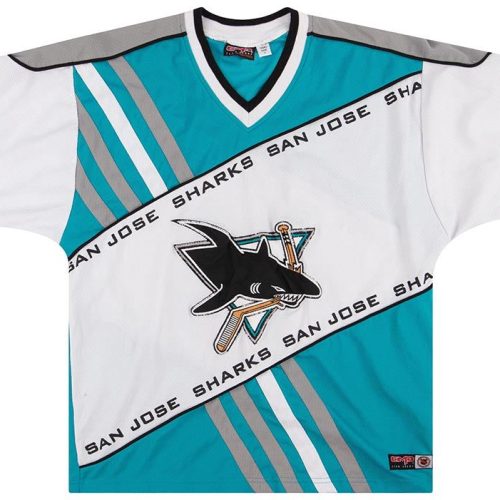 1990's SAN JOSE SHARKS #19 CMP S/S JERSEY S