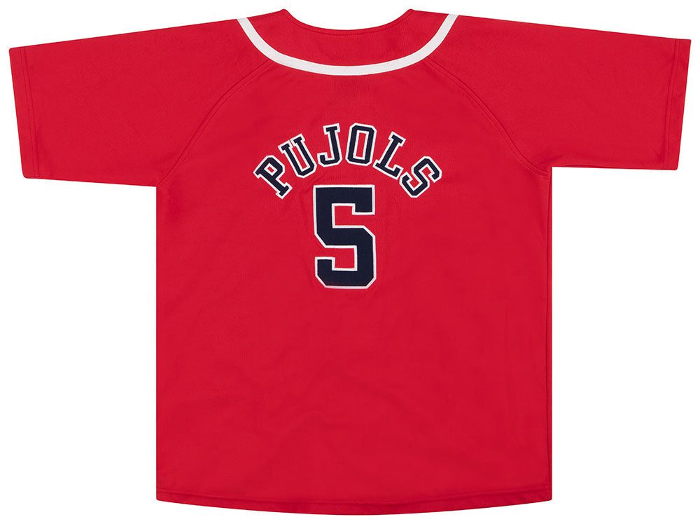 2000’s ST LOUIS CARDINALS PUJOLS #5 NIKE JERSEY Y 2 slct0004 back