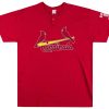 2000's ST. LOUIS CARDINALS #11 MAJESTIC TEE XL 5 slcts0002 front