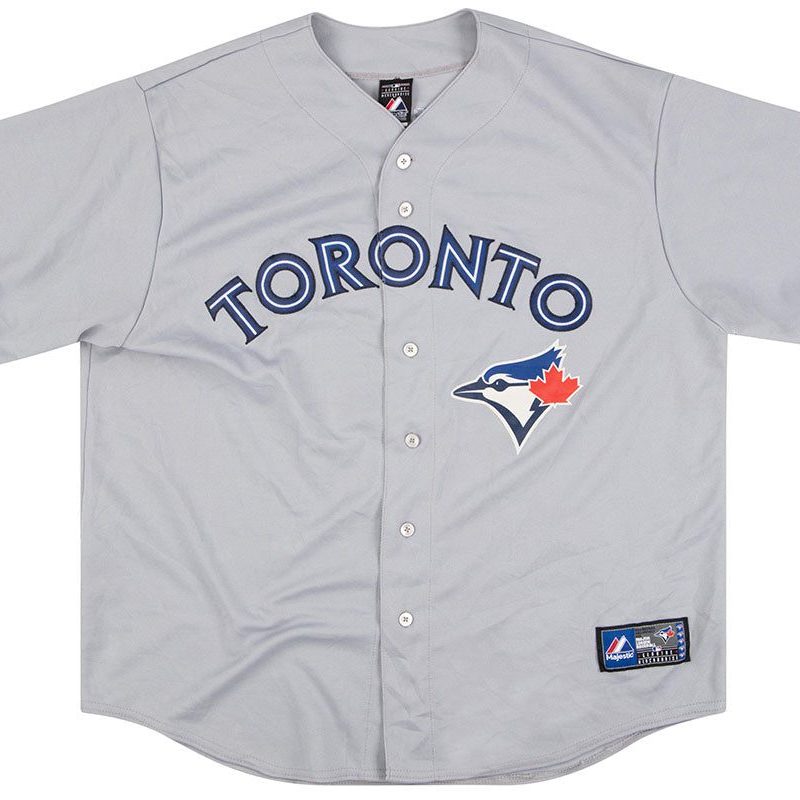 2012-14 TORONTO BLUE JAYS LAWRIE #13 MAJESTIC JERSEY (AWAY) XXL