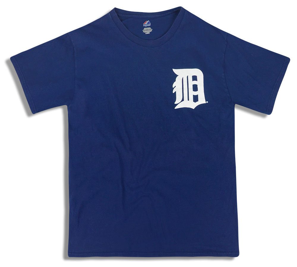 2010's DETROIT TIGERS MAJESTIC TEE L 1 tigts1001
