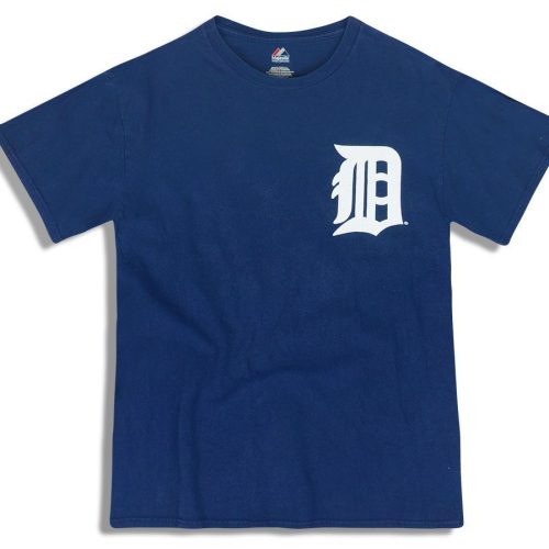 2013-14 DETROIT TIGERS HUNTER #48 MAJESTIC TEE M