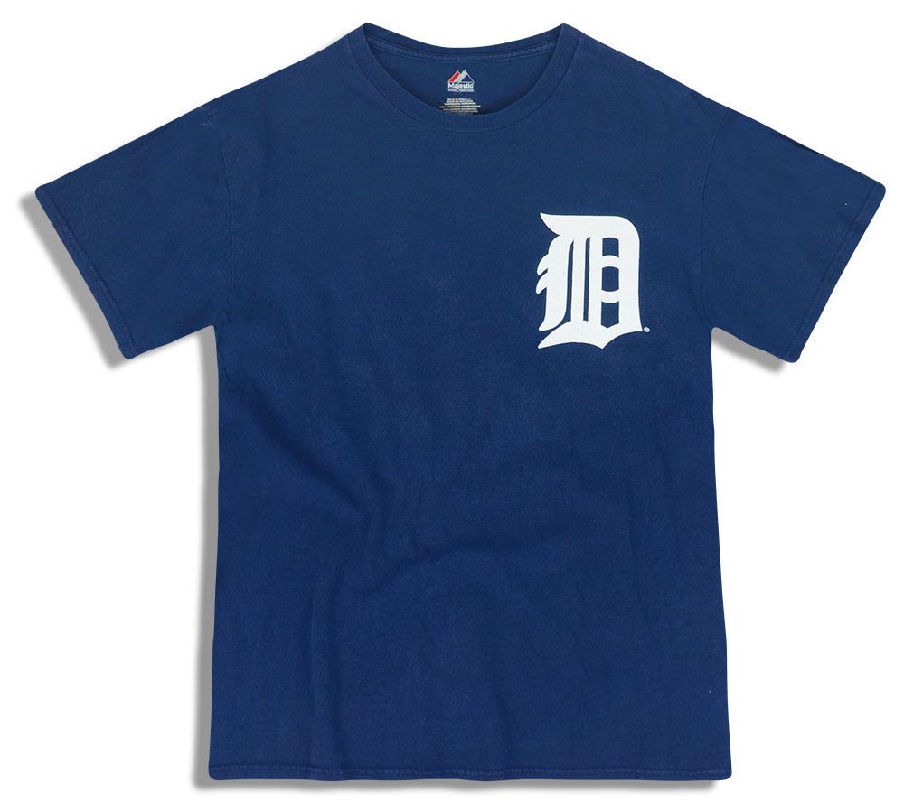 2013-14 DETROIT TIGERS HUNTER #48 MAJESTIC TEE M 1 tigts1303 front
