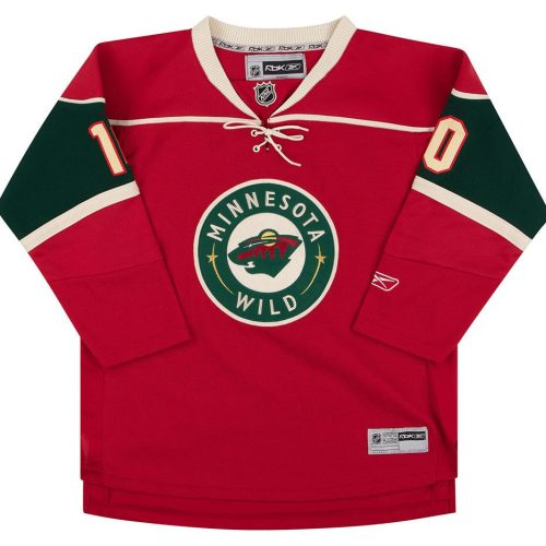 2007-09 MINNESOTA WILD GABORIK #10 REEBOK JERSEY (HOME) Y